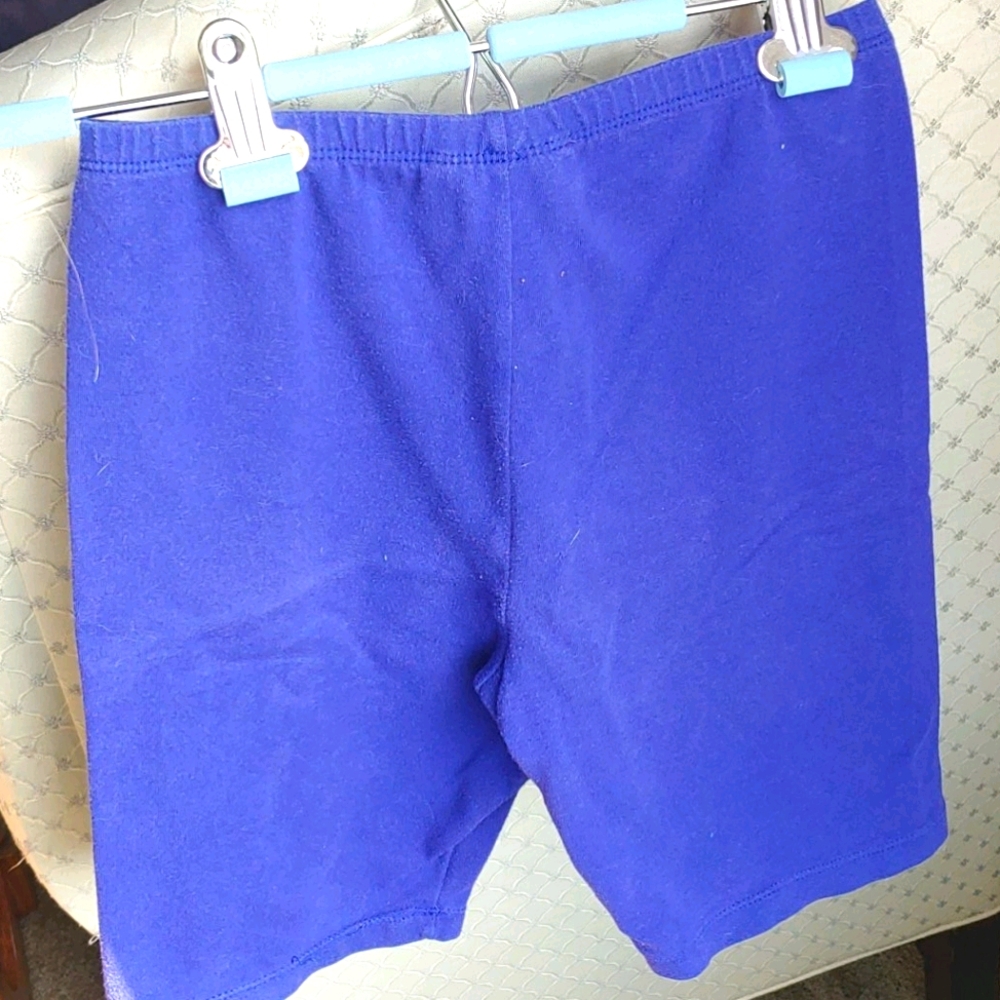 Purple bike shorts